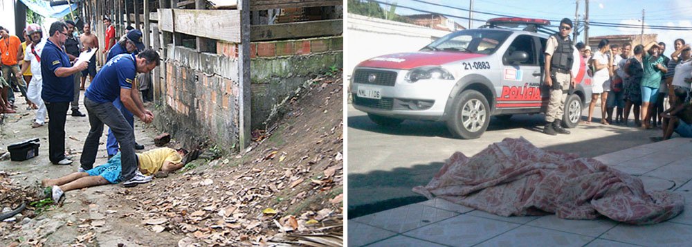 Dados da própria Secretaria de Estado da Defesa Social indicam 1.015 assassinatos até maio deste ano contra 951 crimes no ano passado em Alagoas; Só em Maceió foram registrados 364 assassinatos; relatório revela bairros e municípios mais violentos (Foto: Voney Malta) Dados da própria Secretaria de Estado da Defesa Social indicam 1.015 assassinatos até maio deste ano contra 951 crimes no ano passado em Alagoas; Só em Maceió foram registrados 364 assassinatos; relatório revela bairros e municípios mais violentos