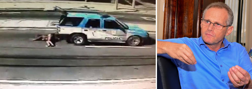Ferida por dois tiros, no Morro da Congonha, Cláudia Ferreira caiu do porta-malas do carro do 9º Batalhão de Polícia Militar (Rocha Miranda) e foi arrastada, por cerca de 250 metros, na Estrada Intendente Magalhães; PMs estão detidos; “Um inquérito policial militar foi instaurado e a Polícia Civil também investiga o caso”, informou nota do secretário de Estado de Segurança, José Mariano Beltrame (Foto: Roberta Namour) Ferida por dois tiros, no Morro da Congonha, Cláudia Ferreira caiu do porta-malas do carro do 9º Batalhão de Polícia Militar (Rocha Miranda) e foi arrastada, por cerca de 250 metros, na Estrada Intendente Magalhães; PMs estão detidos; “Um inquérito policial militar foi instaurado e a Polícia Civil também investiga o caso”, informou nota do secretário de Estado de Segurança, José Mariano Beltrame