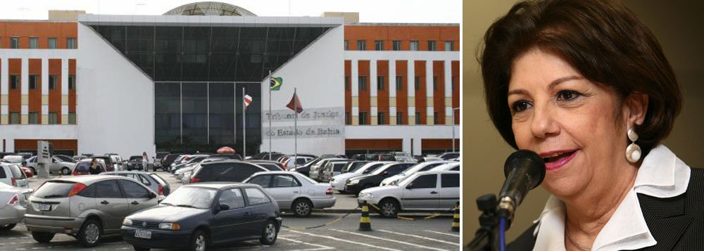 De janeiro a outubro deste ano, o Tribunal de Justiça da Bahia pagou quase R$ 600 mil em "vantagens eventuais" para os desembargadores do Estado; até mesmo a desembargadora Telma Britto, que se encontra afastada do cargo por força de uma decisão do CNJ, por processo administrativo disciplinar, recebeu em setembro e outubro, R$ 24 mil em abonos; segundo o tribunal, esta verba extra é destinada ao “abono constitucional de um terço de férias, indenização de férias, antecipação de férias, gratificação natalina, antecipação de gratificação natalina, serviço extraordinário, substituição, pagamentos retroativos, além de outras parcelas desta natureza (Foto: Valter Lima) De janeiro a outubro deste ano, o Tribunal de Justiça da Bahia pagou quase R$ 600 mil em "vantagens eventuais" para os desembargadores do Estado; até mesmo a desembargadora Telma Britto, que se encontra afastada do cargo por força de uma decisão do CNJ, por processo administrativo disciplinar, recebeu em setembro e outubro, R$ 24 mil em abonos; segundo o tribunal, esta verba extra é destinada ao “abono constitucional de um terço de férias, indenização de férias, antecipação de férias, gratificação natalina, antecipação de gratificação natalina, serviço extraordinário, substituição, pagamentos retroativos, além de outras parcelas desta natureza