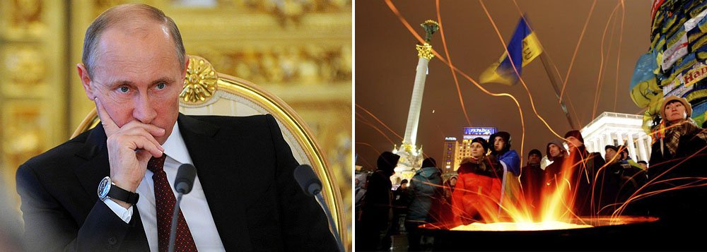 No último domingo, a Ucrânia desencadeou uma "operação antiterrorista" contra rebeldes armados pró-russos; o país de Vladimir Putin denunciou de imediato "a ordem criminosa de Turchinov de recorrer ao Exército para reprimir os protestos", e advertiu as autoridades ucranianas pró-europeias para que abandonem "a guerra contra o próprio povo" (Foto: Roberta Namour) No último domingo, a Ucrânia desencadeou uma "operação antiterrorista" contra rebeldes armados pró-russos; o país de Vladimir Putin denunciou de imediato "a ordem criminosa de Turchinov de recorrer ao Exército para reprimir os protestos", e advertiu as autoridades ucranianas pró-europeias para que abandonem "a guerra contra o próprio povo"