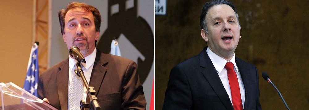 Ministro Aloizio Mercadante (Casa Civil) acertou com o presidente do PP, senador Ciro Nogueira (PI), indicação de Gilberto Occhi, vice-presidente de governo da Caixa, para a vaga de Aguinaldo Ribeiro (PP-PB) no Ministério das Cidades; nomeação só depende do aval da presidente Dilma (Foto: Roberta Namour) Ministro Aloizio Mercadante (Casa Civil) acertou com o presidente do PP, senador Ciro Nogueira (PI), indicação de Gilberto Occhi, vice-presidente de governo da Caixa, para a vaga de Aguinaldo Ribeiro (PP-PB) no Ministério das Cidades; nomeação só depende do aval da presidente Dilma