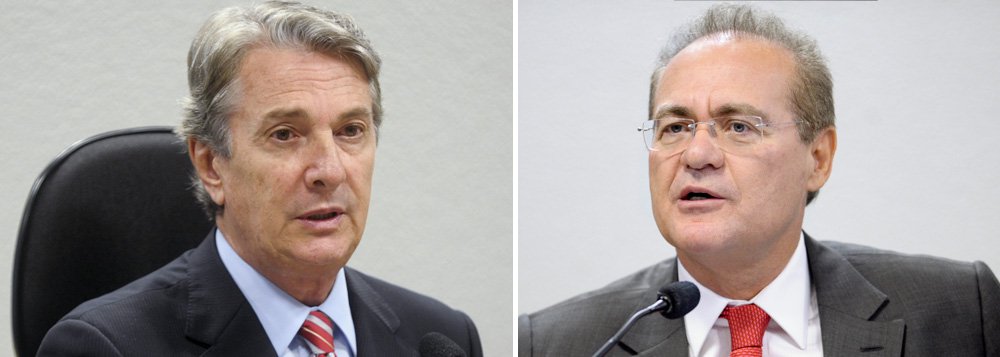 Durante encontro com jornalistas, o senador Fernando Collor (PTB) reafirmou que é candidato à reeleição em 2014 e que a presença do governador de Alagoas, Teotonio Vilela (PSDB), na disputa pelo Senado é necessária para que a população responda sobre os sete anos de governo tucano. Collor disse, também, que o senador Renan Calheiros (PMDB) atende às expectativas do grupo político para o governo. (Foto: Voney Malta) Durante encontro com jornalistas, o senador Fernando Collor (PTB) reafirmou que é candidato à reeleição em 2014 e que a presença do governador de Alagoas, Teotonio Vilela (PSDB), na disputa pelo Senado é necessária para que a população responda sobre os sete anos de governo tucano. Collor disse, também, que o senador Renan Calheiros (PMDB) atende às expectativas do grupo político para o governo.