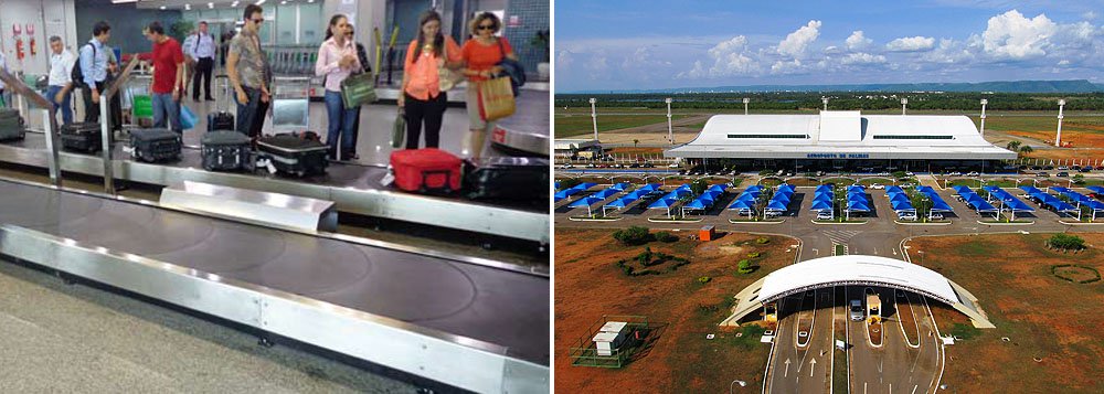 Em 10 anos o movimento do aeroporto de Palmas, Brigadeiro Lysias Rodrigues, aumentou quase cinco vezes, ou 460%. Esses números tem relação com o crescimento da economia do Estado de Tocantins (Foto: Voney Malta) Em 10 anos o movimento do aeroporto de Palmas, Brigadeiro Lysias Rodrigues, aumentou quase cinco vezes, ou 460%. Esses números tem relação com o crescimento da economia do Estado de Tocantins