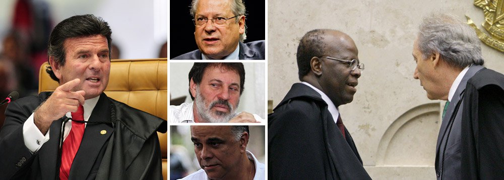 Dando pista de que já considera inexistentes os embargos infringentes, Luiz Fux se soma à agenda determinada por Merval Pereira, do jornal O Globo, para quem tudo deve estar resolvido antes do feriado da Indepedência, e calcula que julgamento da Ação Penal 470, o chamado 'mensalão', se encerre no dia 7 de setembro; advogados dos réus acreditam que debates devem prosseguir por mais tempo; ministro também considera "superada" a tensão entre Joaquim Barbosa e Ricardo Lewandowski (Foto: Gisele Federicce) Dando pista de que já considera inexistentes os embargos infringentes, Luiz Fux se soma à agenda determinada por Merval Pereira, do jornal O Globo, para quem tudo deve estar resolvido antes do feriado da Indepedência, e calcula que julgamento da Ação Penal 470, o chamado 'mensalão', se encerre no dia 7 de setembro; advogados dos réus acreditam que debates devem prosseguir por mais tempo; ministro também considera "superada" a tensão entre Joaquim Barbosa e Ricardo Lewandowski