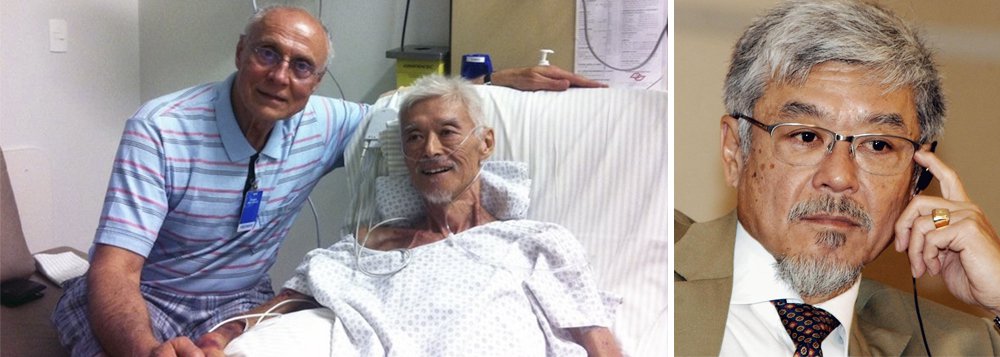 Internado no Hospital Sírio Libanês, onde enfrenta difícil tratamento contra um câncer, Luiz Gushiken recebe amigos e companheiros do PT, como José Dirceu, o ministro Aloizio Mercadante e o senador Eduardo Suplicy (foto); para o jornalista Paulo Nogueira, do Diário do Centro do Mundo, "a força na doença demonstrada por Gushiken é a maior demonstração de grandeza moral segundo a lógica de Montaigne, que compartilho" (Foto: Gisele Federicce) Internado no Hospital Sírio Libanês, onde enfrenta difícil tratamento contra um câncer, Luiz Gushiken recebe amigos e companheiros do PT, como José Dirceu, o ministro Aloizio Mercadante e o senador Eduardo Suplicy (foto); para o jornalista Paulo Nogueira, do Diário do Centro do Mundo, "a força na doença demonstrada por Gushiken é a maior demonstração de grandeza moral segundo a lógica de Montaigne, que compartilho"