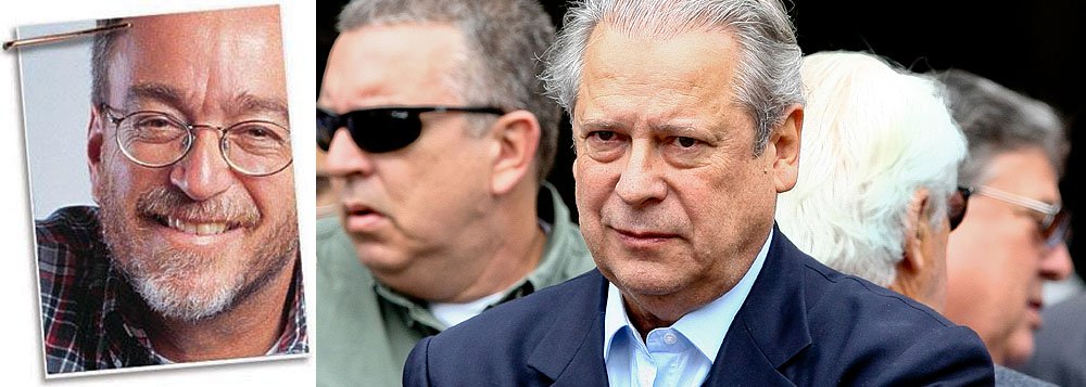 No artigo "Quanto valem cinco meses na vida de uma pessoa?", Paulo Nogueira escreve sobre a sina de José Dirceu, preso sem provas e encarcerado num regime diferente daquele ao qual foi condenado, sem contar com a solidariedade dos que levou ao poder; "Parece o realismo fantástico de Garcia Marquez numa versão de pesadelo, mas para Dirceu é a realidade como ela é", diz ele (Foto: Leonardo Attuch) No artigo "Quanto valem cinco meses na vida de uma pessoa?", Paulo Nogueira escreve sobre a sina de José Dirceu, preso sem provas e encarcerado num regime diferente daquele ao qual foi condenado, sem contar com a solidariedade dos que levou ao poder; "Parece o realismo fantástico de Garcia Marquez numa versão de pesadelo, mas para Dirceu é a realidade como ela é", diz ele