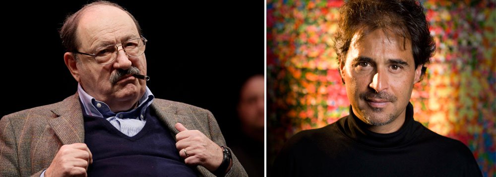 Mais de 560 escritores de 81 países, cinco deles ganhadores do Prêmio Nobel da Literatura, condenaram a espionagem em massa na internet e pediram à ONU a adoção de uma convenção sobre o tema; "uma pessoa que é espionada já não é livre", afirmam, em manifesto publicado hoje; entre os escritores estão o italiano Umberto Eco e o angolano José Eduardo Agualusa (Foto: Gisele Federicce) www.brasil247.com - Mais de 560 escritores de 81 países, cinco deles ganhadores do Prêmio Nobel da Literatura, condenaram a espionagem em massa na internet e pediram à ONU a adoção de uma convenção sobre o tema; "uma pessoa que é espionada já não é livre", afirmam, em manifesto publicado hoje; entre os escritores estão o italiano Umberto Eco e o angolano José Eduardo Agualusa