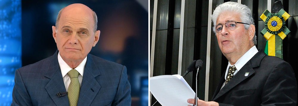Em entrevista ao Portal Imprensa, Ricardo Boechat minimizou a condenação, em primeira instância. “Ontem me avisaram que tinha uma condenação e o jurídico da Band vai recorrer. Não tem muito o que comentar, mas não mudo uma vírgula daquilo que eu disse”, afirmou (Foto: Leonardo Attuch) www.brasil247.com - Em entrevista ao Portal Imprensa, Ricardo Boechat minimizou a condenação, em primeira instância. “Ontem me avisaram que tinha uma condenação e o jurídico da Band vai recorrer. Não tem muito o que comentar, mas não mudo uma vírgula daquilo que eu disse”, afirmou