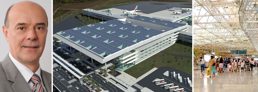 Concessionária quer o aeroporto cada vez mais internacional e, para isso, investe R$ 2 bilhões no novo terminal; até o final da concessão, em 2043, serão R$ 7,4 bilhões em investimentos; administradora pretende apresentar o projeto de ampliação do aeroporto e tentar atrair companhias aéreas nacionais e internacionais que operam nos dois principais aeroportos paulistas; em maio de 2014, 28 fingers entram em operação em Viracopos (Foto: Realle Palazzo-Martini) Concessionária quer o aeroporto cada vez mais internacional e, para isso, investe R$ 2 bilhões no novo terminal; até o final da concessão, em 2043, serão R$ 7,4 bilhões em investimentos; administradora pretende apresentar o projeto de ampliação do aeroporto e tentar atrair companhias aéreas nacionais e internacionais que operam nos dois principais aeroportos paulistas; em maio de 2014, 28 fingers entram em operação em Viracopos