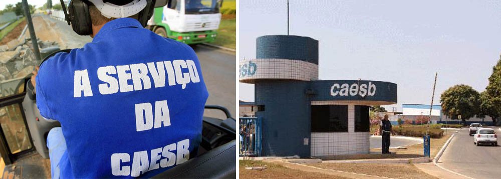 Funcionários da Caesb pedem aumento de 18%, criticam a gestão da empresa e pedem a implantação de uma tarifa mais barata para a população carente. A greve acontece por tempo indetermindado (Foto: Leonardo Araújo) Funcionários da Caesb pedem aumento de 18%, criticam a gestão da empresa e pedem a implantação de uma tarifa mais barata para a população carente. A greve acontece por tempo indetermindado