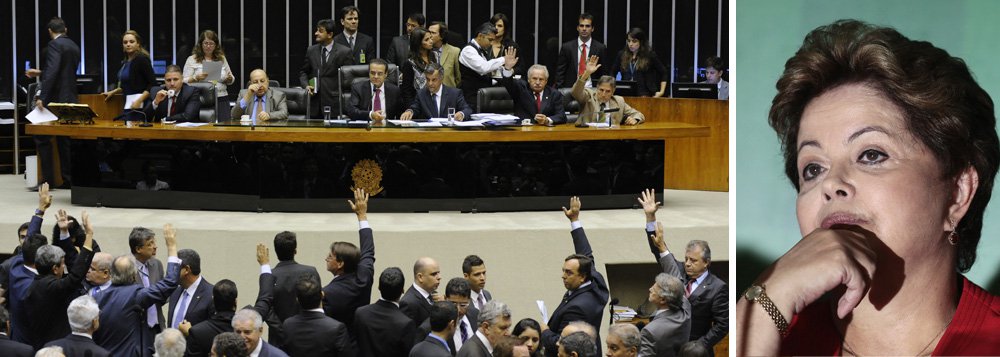 Partidos da base governista insatisfeitos com o Planalto querem votar projeto que pode fazer as distribuidoras de energia elétrica devolverem quantia bilionária a consumidores, além de terem decidido nesta terça (25) apoiar requerimento da oposição para investigar envolvimento da Petrobras em denúncias de propina envolvendo uma empresa holandesa; PMDB, PP, PR, Pros, PDT, PSC e PTB integram grupo (Foto: Valter Lima) Partidos da base governista insatisfeitos com o Planalto querem votar projeto que pode fazer as distribuidoras de energia elétrica devolverem quantia bilionária a consumidores, além de terem decidido nesta terça (25) apoiar requerimento da oposição para investigar envolvimento da Petrobras em denúncias de propina envolvendo uma empresa holandesa; PMDB, PP, PR, Pros, PDT, PSC e PTB integram grupo