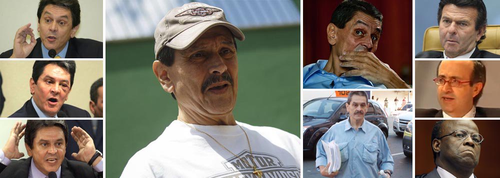 No calor do julgamento da Ação Penal 470, a revista Veja defendeu que Roberto Jefferson, delator do chamado "mensalão", recebesse o perdão judicial; tese, em seguida, foi encampada pelo blogueiro Reinaldo Azevedo; no plenário da corte, o primeiro a vocalizar a ideia foi o ministro Luiz Fux, que a defendia em razão da suposta colaboração do ex-deputado para a elucidação dos fatos; Joaquim Barbosa gostou da ideia e levou a liberdade de Jefferson até o limite do tolerável; só decidiu prendê-lo mais de três meses depois de encarcerar seus verdadeiros alvos; constrangimento geral impediu que ele continuasse solto (Foto: Leonardo Attuch) No calor do julgamento da Ação Penal 470, a revista Veja defendeu que Roberto Jefferson, delator do chamado "mensalão", recebesse o perdão judicial; tese, em seguida, foi encampada pelo blogueiro Reinaldo Azevedo; no plenário da corte, o primeiro a vocalizar a ideia foi o ministro Luiz Fux, que a defendia em razão da suposta colaboração do ex-deputado para a elucidação dos fatos; Joaquim Barbosa gostou da ideia e levou a liberdade de Jefferson até o limite do tolerável; só decidiu prendê-lo mais de três meses depois de encarcerar seus verdadeiros alvos; constrangimento geral impediu que ele continuasse solto