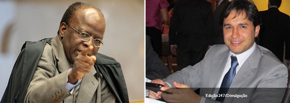 Ganha mais um capítulo a relação conturbada entre o presidente do Supremo Tribunal Federal, Joaquim Barbosa, e os meios de comunicação; agora, ele quer a cabeça da funcionária Adriana Leineker Costa, lotada no gabinete do ministro Ricardo Lewandowski; a conduta "antiética", segundo Barbosa, é o fato de ela ser casada com Felipe Recondo, do Estado de S. Paulo; o jornalista é o mesmo que o presidente do STF mandou "chafurdar no lixo" quando investigava gastos extraordinários dos ministros; dias atrás, outra jornalista do Estado, a correspondente Claudia Trevisan, foi presa, nos Estados Unidos, ao tentar entrevistá-lo; será que o Brasil tem um déspota à frente do Poder Judiciário? (Foto: Felipe L. Goncalves) Ganha mais um capítulo a relação conturbada entre o presidente do Supremo Tribunal Federal, Joaquim Barbosa, e os meios de comunicação; agora, ele quer a cabeça da funcionária Adriana Leineker Costa, lotada no gabinete do ministro Ricardo Lewandowski; a conduta "antiética", segundo Barbosa, é o fato de ela ser casada com Felipe Recondo, do Estado de S. Paulo; o jornalista é o mesmo que o presidente do STF mandou "chafurdar no lixo" quando investigava gastos extraordinários dos ministros; dias atrás, outra jornalista do Estado, a correspondente Claudia Trevisan, foi presa, nos Estados Unidos, ao tentar entrevistá-lo; será que o Brasil tem um déspota à frente do Poder Judiciário?
