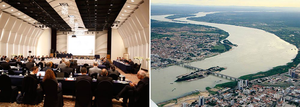 A oitava edição do Fórum Mundial da Água, em 2018, deve atrair aproximadamente 35 mil turistas nacionais e internacionais para Brasília; a estimativa da Secretaria de Turismo é que a receita do Distrito Federal tenha um impacto direto de R$ 61 milhões em gastos com alimentação, hospedagem, compras e outras despesas (Foto: Leonardo Lucena) A oitava edição do Fórum Mundial da Água, em 2018, deve atrair aproximadamente 35 mil turistas nacionais e internacionais para Brasília; a estimativa da Secretaria de Turismo é que a receita do Distrito Federal tenha um impacto direto de R$ 61 milhões em gastos com alimentação, hospedagem, compras e outras despesas