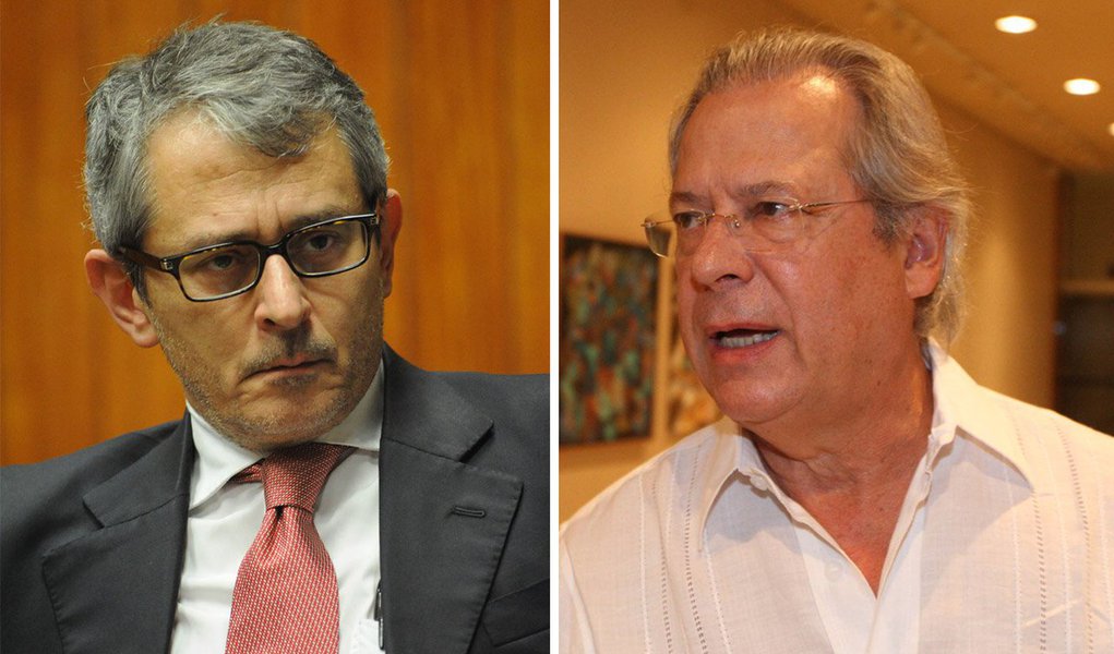Em editorial que faz balanço da Justiça em 2013, jornal de Otávio Frias Filho afirma que réus sem direito a nenhum outro recurso, como José Dirceu, já estão cumprindo penas; ocorre que o ex-ministro foi condenado ao semiaberto (embora esteja em regime fechado), justamente por ainda ter direito ao embargo infringente no caso de formação de quadrilha (Foto: Leonardo Attuch) Em editorial que faz balanço da Justiça em 2013, jornal de Otávio Frias Filho afirma que réus sem direito a nenhum outro recurso, como José Dirceu, já estão cumprindo penas; ocorre que o ex-ministro foi condenado ao semiaberto (embora esteja em regime fechado), justamente por ainda ter direito ao embargo infringente no caso de formação de quadrilha