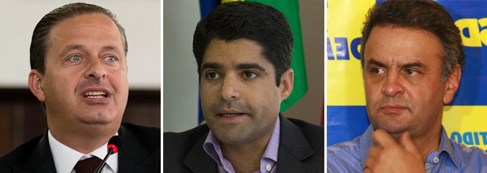 Presidenciável pernambucano aproveitará festa de filiação da juíza-política Eliana Calmon, na quinta-feira (19), ao PSB, para "tentar um encontro" com o prefeito ACM Neto, maior liderança do DEM e da oposição baiana; informação é da coluna de Ricardo Noblat; pelo visto, Eduardo Campos compartilha máxima de que em política não se pode apoiar todos, mas todo apoio é bem vindo (Foto: Romulo Faro) Presidenciável pernambucano aproveitará festa de filiação da juíza-política Eliana Calmon, na quinta-feira (19), ao PSB, para "tentar um encontro" com o prefeito ACM Neto, maior liderança do DEM e da oposição baiana; informação é da coluna de Ricardo Noblat; pelo visto, Eduardo Campos compartilha máxima de que em política não se pode apoiar todos, mas todo apoio é bem vindo