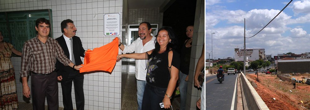 A prefeitura de Afogados da Ingazeira, no Sertão pernambucano, inaugurou um espaço denominado "República Cubana", para integrar os profissionais estrangeiros que atuam no programa "Mais Médicos", do governo federal; o município, que possui cinco médicos de Cuba, e espera a chegada de mais um, foi uma dos primeiros a assinar o termo de adesão necessário para a vigência da medida; "Com eles trabalhando 40 horas semanais, estamos podendo atender mais e melhor a nossa população”, afirmou o prefeito da cidade, José Patriota (de paletó) (Foto: Leonardo Lucena) A prefeitura de Afogados da Ingazeira, no Sertão pernambucano, inaugurou um espaço denominado "República Cubana", para integrar os profissionais estrangeiros que atuam no programa "Mais Médicos", do governo federal; o município, que possui cinco médicos de Cuba, e espera a chegada de mais um, foi uma dos primeiros a assinar o termo de adesão necessário para a vigência da medida; "Com eles trabalhando 40 horas semanais, estamos podendo atender mais e melhor a nossa população”, afirmou o prefeito da cidade, José Patriota (de paletó)