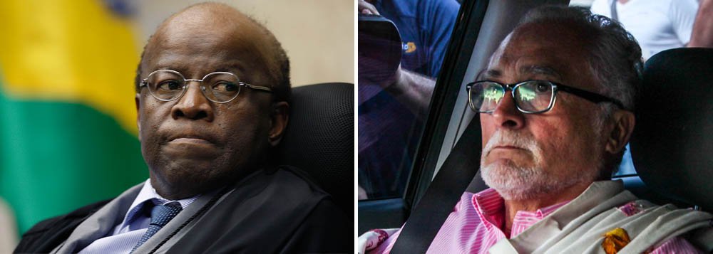 Advogado de deputado José Genoino pergunta informalmente, em intervalo da sessão plenária do STF, sobre pedido de prisão domiciliar a ex-presidente do PT; Joaquim Barbosa, de passagem, prometeu: "Vou decidir logo"; mas sessão acabou (19h06) e não se tocou no assunto; decisão pode acontecer no gabinete de Barbosa; nenhum ministro questionou na sessão plenária decretos de prisões em regime fechado expedidos por presidente do STF no feriado de 15 de novembro; prisão domiciliar para Genoino pode sair hoje ou ficar para amanhã – com mais uma noite do preso adoentado na cadeia; "estado de saúde dele é delicado e inspira cuidados", diz advogado Luiz Fernando Pacheco (Foto: Ana Pupulin) www.brasil247.com - Advogado de deputado José Genoino pergunta informalmente, em intervalo da sessão plenária do STF, sobre pedido de prisão domiciliar a ex-presidente do PT; Joaquim Barbosa, de passagem, prometeu: "Vou decidir logo"; mas sessão acabou (19h06) e não se tocou no assunto; decisão pode acontecer no gabinete de Barbosa; nenhum ministro questionou na sessão plenária decretos de prisões em regime fechado expedidos por presidente do STF no feriado de 15 de novembro; prisão domiciliar para Genoino pode sair hoje ou ficar para amanhã – com mais uma noite do preso adoentado na cadeia; "estado de saúde dele é delicado e inspira cuidados", diz advogado Luiz Fernando Pacheco