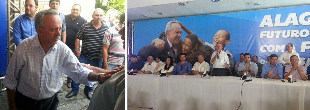O senador pelo PP de Alagoas, Benedito de Lira, realizou um café da manhã, em Maceió, com lideranças políticas. Objetivo foi demonstrar força na disputa entre aliados da situação para ser o candidato ao governo. Entretanto, o senador não descartou a possibilidade de aliança com integrantes da oposição (Foto: Voney Malta) O senador pelo PP de Alagoas, Benedito de Lira, realizou um café da manhã, em Maceió, com lideranças políticas. Objetivo foi demonstrar força na disputa entre aliados da situação para ser o candidato ao governo. Entretanto, o senador não descartou a possibilidade de aliança com integrantes da oposição