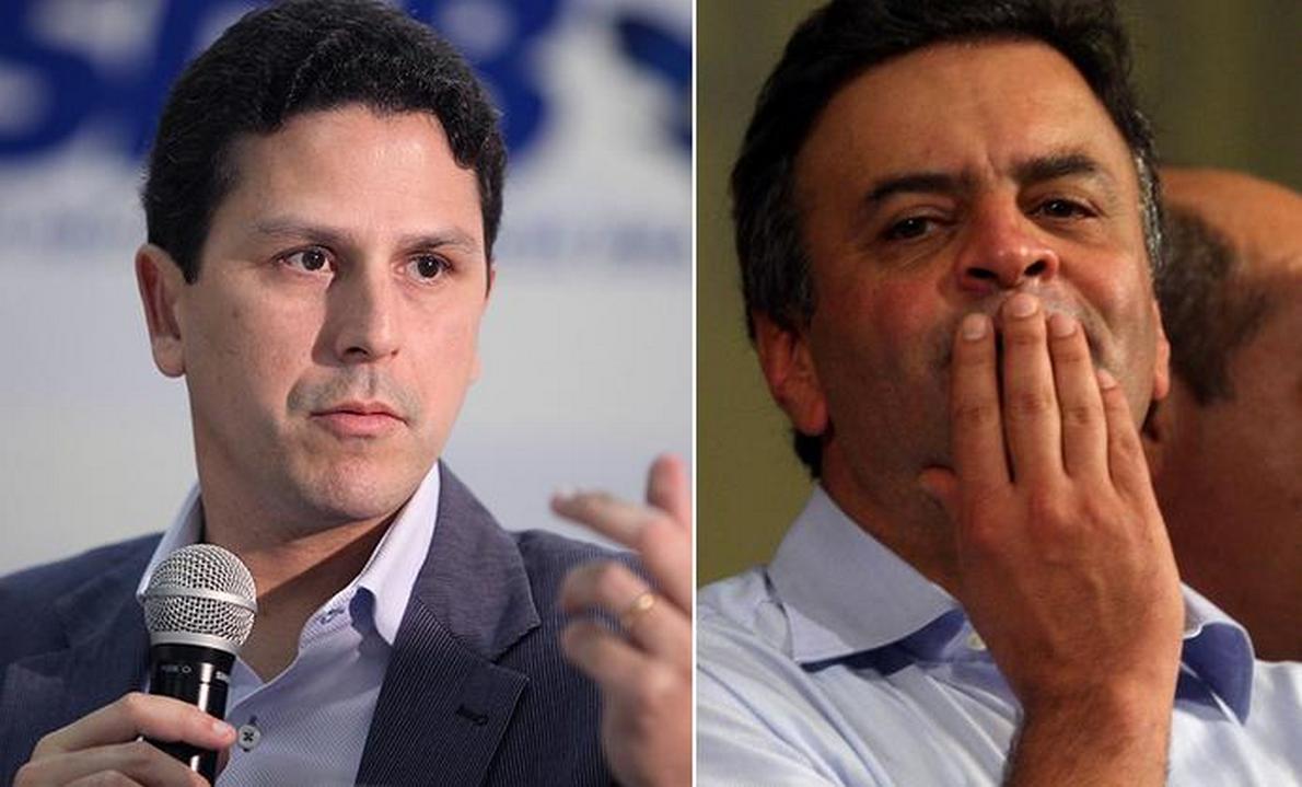 bruno araujo e aecio neves (Foto: José Barbacena) bruno araujo e aecio neves