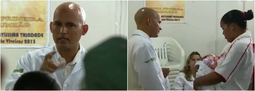 As reações acirradas no momento inicial – quando profissionais cubanos foram vaiados e chamados de "escravos" – parecem ter sido contrabalanceadas pela chegada desses profissionais a cidades que careciam de assistência médica; é o caso da comunidade de Viveiros, em Feira de Santana, na Bahia, onde chegou o médico cubano Isoel Gomez Molina; reportagem da BBC Brasil (Foto: Gisele Federicce) As reações acirradas no momento inicial – quando profissionais cubanos foram vaiados e chamados de "escravos" – parecem ter sido contrabalanceadas pela chegada desses profissionais a cidades que careciam de assistência médica; é o caso da comunidade de Viveiros, em Feira de Santana, na Bahia, onde chegou o médico cubano Isoel Gomez Molina; reportagem da BBC Brasil