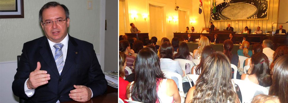 300 servidores da Assembléia Legislativa de Alagoas serão cedidos ao Governo do Estado através de um convênio. Os trabalhadores estão sem atribuições no Legislativo e deverão ser utilizados em atividades burocráticas na Secretaria de Estado da Defesa Social (Foto: Voney Malta) 300 servidores da Assembléia Legislativa de Alagoas serão cedidos ao Governo do Estado através de um convênio. Os trabalhadores estão sem atribuições no Legislativo e deverão ser utilizados em atividades burocráticas na Secretaria de Estado da Defesa Social