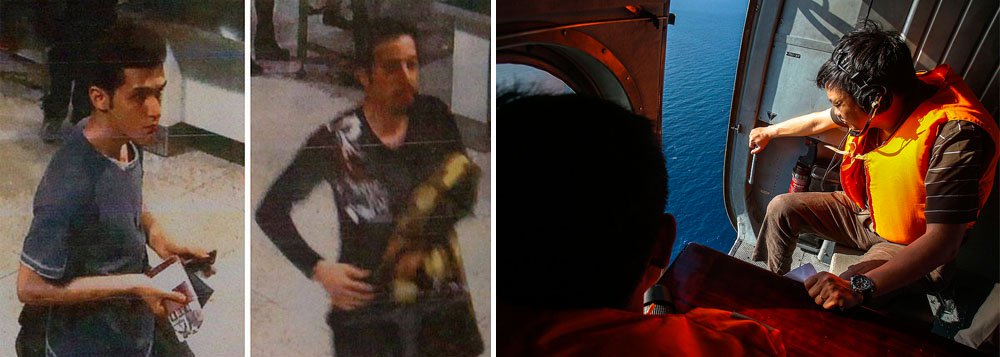 "Quanto mais informações obtemos, mais inclinados estamos a concluir que não se trata de um incidente terrorista", disse o secretário-geral da Interpol, Ronald Noble; segundo ele, dois passageiros iranianos usaram passaportes italiano e austríaco roubados para embarcar no avião desaparecido na madrugada de sábado com 239 pessoas a bordo; o voo MH370 fazia a rota Kuala Lumpur a Pequim, na China (Foto: Roberta Namour) "Quanto mais informações obtemos, mais inclinados estamos a concluir que não se trata de um incidente terrorista", disse o secretário-geral da Interpol, Ronald Noble; segundo ele, dois passageiros iranianos usaram passaportes italiano e austríaco roubados para embarcar no avião desaparecido na madrugada de sábado com 239 pessoas a bordo; o voo MH370 fazia a rota Kuala Lumpur a Pequim, na China