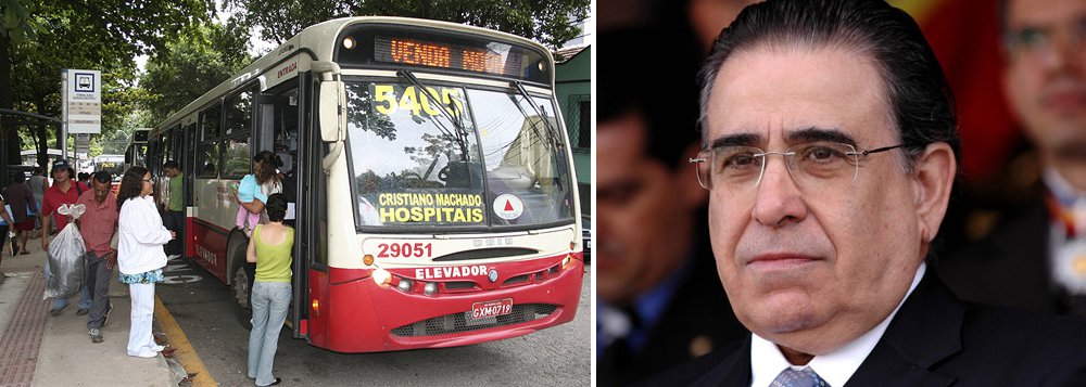 De acordo com os cálculos feitos pela área técnica da Secretaria de Transportes e Obras Públicas, a variação de custos do setor em 2013 foi de 10,57%; porém, o governador Alberto Pinto Coelho determinou a isenção da taxa de custo de gerenciamento operacional, no valor de 4%, que as concessionárias do transporte metropolitano recolhem ao Estado; ou seja, o impacto do reajuste nas passagens pagas pelos usuários foi reduzido de 10,57% para 6,57%
(Foto: Leonardo Lucena) De acordo com os cálculos feitos pela área técnica da Secretaria de Transportes e Obras Públicas, a variação de custos do setor em 2013 foi de 10,57%; porém, o governador Alberto Pinto Coelho determinou a isenção da taxa de custo de gerenciamento operacional, no valor de 4%, que as concessionárias do transporte metropolitano recolhem ao Estado; ou seja, o impacto do reajuste nas passagens pagas pelos usuários foi reduzido de 10,57% para 6,57%