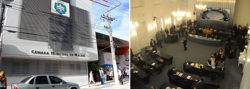 A Câmara de Maceió e a Assembleia Legislativa do Estado (ALE) começarão 2014 focadas em solucionar discussões antigas. É o caso do orçamento do exercício financeiro para os próximos doze meses. Cálculos do duodécimo para vereadores e investigação do Ministério Público de Alagoas sobre deputados atrapalharam votações. (Foto: Voney Malta) A Câmara de Maceió e a Assembleia Legislativa do Estado (ALE) começarão 2014 focadas em solucionar discussões antigas. É o caso do orçamento do exercício financeiro para os próximos doze meses. Cálculos do duodécimo para vereadores e investigação do Ministério Público de Alagoas sobre deputados atrapalharam votações.