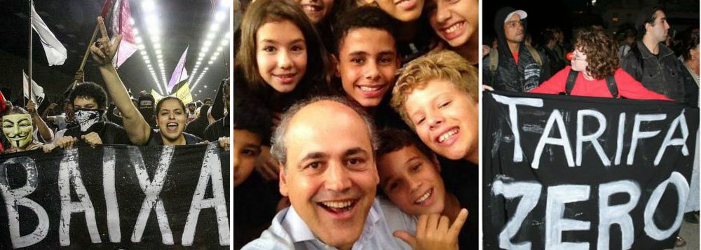 A "Turma do Amendoim", grupo formado por veteranos filiados do PT, está exultante e tenta capitalizar internamente o anúncio de congelamento da tarifa de ônibus em R$ 2,70 pelo prefeito Gustavo Fruet (PDT); o pedetista disse que vai garantir a tarifa de ônibus de Curitiba e da Rede Integrada de Transporte (RIT), que inclui outros 13 municípios da região metropolitana da capital (Foto: Leonardo Lucena) A "Turma do Amendoim", grupo formado por veteranos filiados do PT, está exultante e tenta capitalizar internamente o anúncio de congelamento da tarifa de ônibus em R$ 2,70 pelo prefeito Gustavo Fruet (PDT); o pedetista disse que vai garantir a tarifa de ônibus de Curitiba e da Rede Integrada de Transporte (RIT), que inclui outros 13 municípios da região metropolitana da capital