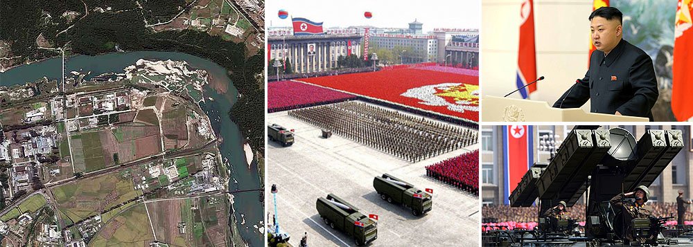Fotografias mostram instalações no Centro de Investigação Nuclear de Yongbyon - a cerca de 100 quilômetros ao norte de Pyongyang, a capital - que seriam destinadas a abastecer de combustível o reator principal de 5 megawatts, segundo analistas do site associado ao Instituto norte-americano Johns Hopkins (Foto: Roberta Namour) Fotografias mostram instalações no Centro de Investigação Nuclear de Yongbyon - a cerca de 100 quilômetros ao norte de Pyongyang, a capital - que seriam destinadas a abastecer de combustível o reator principal de 5 megawatts, segundo analistas do site associado ao Instituto norte-americano Johns Hopkins