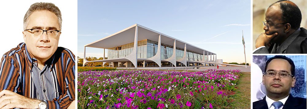 Jornalista Luis Nassif questiona a conduta do presidente do STF, Joaquim Barbosa, no pedido de quebra de sigilo dos telefones na região do Palácio do Planalto: "No episódio da tentativa de espionagem sobre o Palácio do Planalto, Barbosa agiu com mão de gato ou foi fundamentalmente displicente? O simples fato de existir essa dúvida mostra a desmoralização a que o STF está submetido com os atos de seu presidente"; para Nassif, "há muitos elementos para suspeitar que, ao remeter o pedido para o PGR sem nenhuma observação, ou ao não recusar o pedido liminarmente, Barbosa participou da trama para espionar o Planalto – juntamente com a promotora Márcia Milhomens Sirotheau Corrêa, o ex-juiz da Vara de Execuções de Brasília Bruno Ribeiro" (Foto: Valter Lima) Jornalista Luis Nassif questiona a conduta do presidente do STF, Joaquim Barbosa, no pedido de quebra de sigilo dos telefones na região do Palácio do Planalto: "No episódio da tentativa de espionagem sobre o Palácio do Planalto, Barbosa agiu com mão de gato ou foi fundamentalmente displicente? O simples fato de existir essa dúvida mostra a desmoralização a que o STF está submetido com os atos de seu presidente"; para Nassif, "há muitos elementos para suspeitar que, ao remeter o pedido para o PGR sem nenhuma observação, ou ao não recusar o pedido liminarmente, Barbosa participou da trama para espionar o Planalto – juntamente com a promotora Márcia Milhomens Sirotheau Corrêa, o ex-juiz da Vara de Execuções de Brasília Bruno Ribeiro"