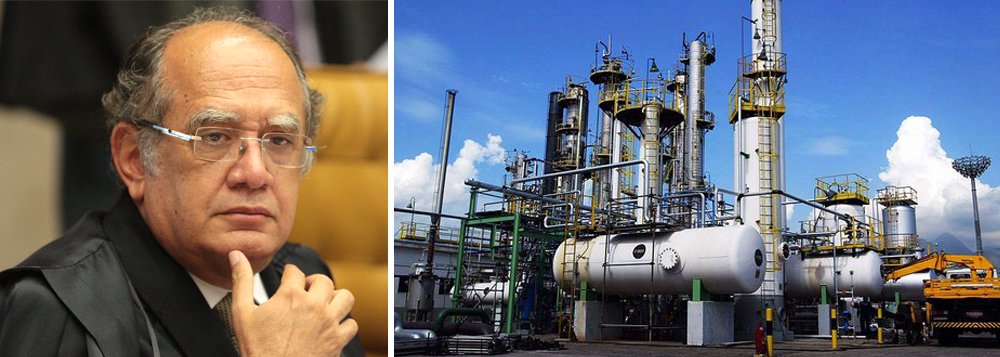 O ministro Gilmar Mendes, do Supremo Tribunal Federal (STF), anulou o decreto de desapropriação da área ocupada pela Refinaria de Manguinhos, na zona norte do Rio de Janeiro; Mendes entendeu que o estado do Rio não tem poderes para desapropriar imóvel da União. a desocupação foi suspensa em setembro do ano passado, por meio de uma liminar concedida pelo ministro.
(Foto: Leonardo Lucena) O ministro Gilmar Mendes, do Supremo Tribunal Federal (STF), anulou o decreto de desapropriação da área ocupada pela Refinaria de Manguinhos, na zona norte do Rio de Janeiro; Mendes entendeu que o estado do Rio não tem poderes para desapropriar imóvel da União. a desocupação foi suspensa em setembro do ano passado, por meio de uma liminar concedida pelo ministro.
