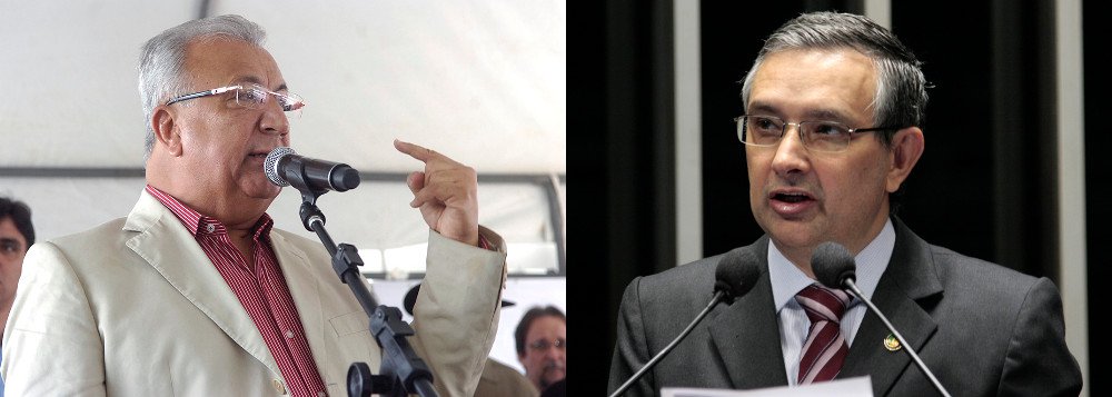 Com quase uma dezena de partidos ainda definido quanto ao caminho que seguirão nas eleições deste ano, o tempo de TV para os dois pré-candidatos a governador definidos até o momento é semelhante; Jackson Barreto (PMDB) possui as maiores agremiações ao seu lado e já detém 10 minutos do tempo de rádio e TV na propaganda eleitoral; Eduardo Amorim (PSC) envolvido em mais de uma dezena de partidos pequenos tem, até o momento, nove minutos; quem ficará com o tempo dos indecisos PSB, PSDB, DEM, PV, PPS? (Foto: Valter Lima) Com quase uma dezena de partidos ainda definido quanto ao caminho que seguirão nas eleições deste ano, o tempo de TV para os dois pré-candidatos a governador definidos até o momento é semelhante; Jackson Barreto (PMDB) possui as maiores agremiações ao seu lado e já detém 10 minutos do tempo de rádio e TV na propaganda eleitoral; Eduardo Amorim (PSC) envolvido em mais de uma dezena de partidos pequenos tem, até o momento, nove minutos; quem ficará com o tempo dos indecisos PSB, PSDB, DEM, PV, PPS?