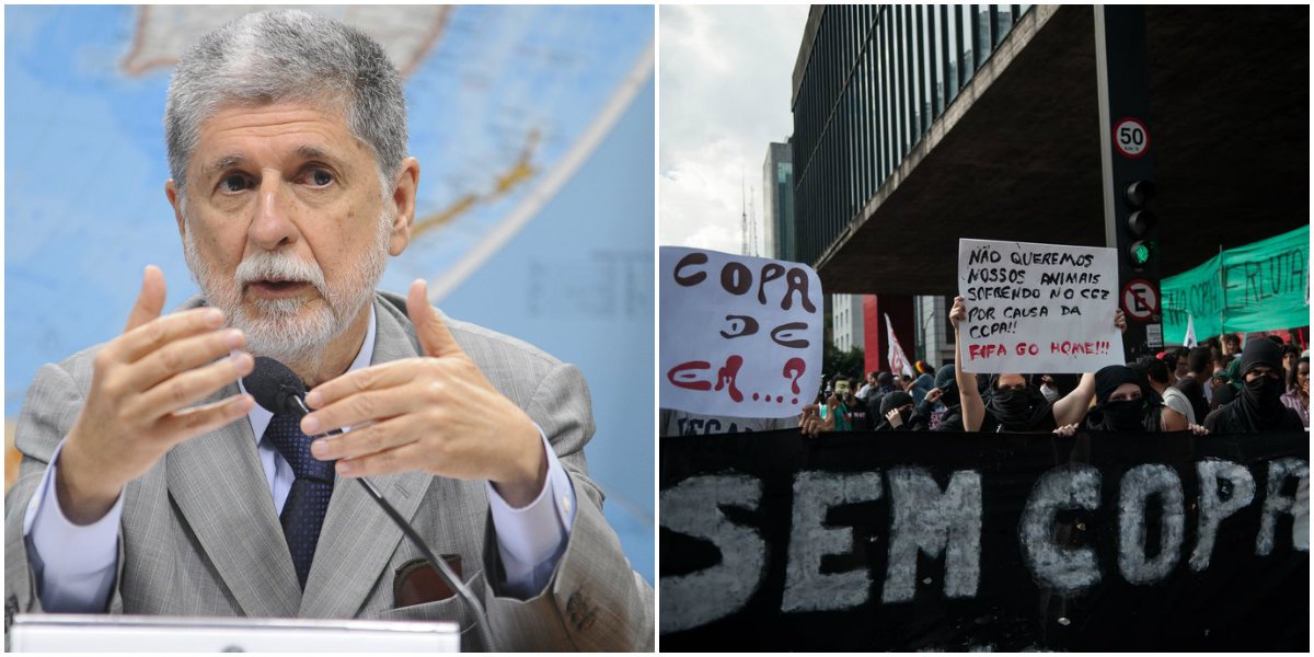 Ministro da Defesa, Celso Amorim afirma que o País precisa estar preparado para tudo no período da Copa; segundo ele, tropas da Força de Contingência poderão ser acionadas em caso de emergência grave; quem tomará a decisão é a presidente Dilma Rousseff; questionado se o governo brasileiro espera algum ato de terrorismo durante o Mundial, ele respondeu: "Não esperamos. O Brasil não é um alvo do terrorismo. Mas temos que pensar no pior e tomar precauções em relação a isso" (Foto: Gisele Federicce) Ministro da Defesa, Celso Amorim afirma que o País precisa estar preparado para tudo no período da Copa; segundo ele, tropas da Força de Contingência poderão ser acionadas em caso de emergência grave; quem tomará a decisão é a presidente Dilma Rousseff; questionado se o governo brasileiro espera algum ato de terrorismo durante o Mundial, ele respondeu: "Não esperamos. O Brasil não é um alvo do terrorismo. Mas temos que pensar no pior e tomar precauções em relação a isso"