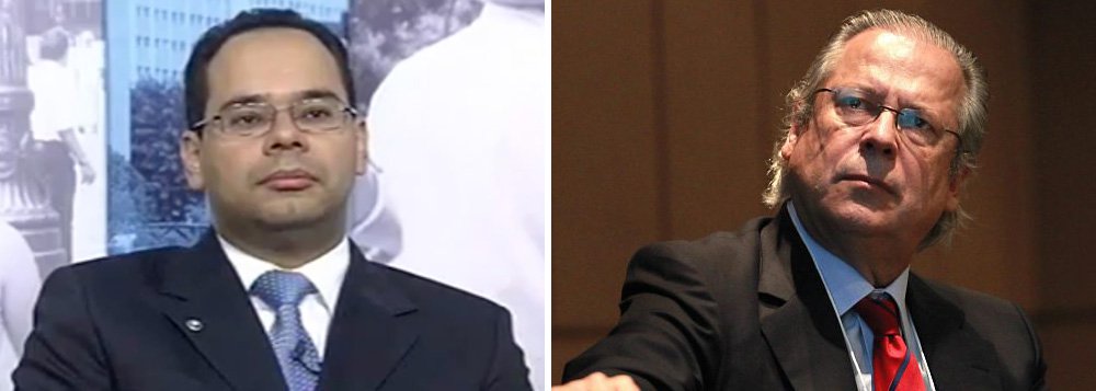Juiz Bruno Ribeiro, que comanda a Vara de Execuções Penais do Distrito Federal, abriu nova investigação contra o ex-ministro José Dirceu, porque ele recebeu a visita de um dos chefes da Defensoria Pública da União, Heverton Gisclan Silva, na Papuda, no último 6 de janeiro, uma segunda, dia em que não são previstas visitas; Defensor público é estudioso do mensalão e foi ao presídio, autorizado pela direção da Papuda, para conversar com Dirceu sobre o caso, mas juiz considerou visita irregular por não ter sido autorizada por ele; petista também é investigado por suposto uso de celular na prisão, o que uma sindicância interna já descartou; investigações postergam análise do pedido do ex-ministro para trabalhar (Foto: Valter Lima) Juiz Bruno Ribeiro, que comanda a Vara de Execuções Penais do Distrito Federal, abriu nova investigação contra o ex-ministro José Dirceu, porque ele recebeu a visita de um dos chefes da Defensoria Pública da União, Heverton Gisclan Silva, na Papuda, no último 6 de janeiro, uma segunda, dia em que não são previstas visitas; Defensor público é estudioso do mensalão e foi ao presídio, autorizado pela direção da Papuda, para conversar com Dirceu sobre o caso, mas juiz considerou visita irregular por não ter sido autorizada por ele; petista também é investigado por suposto uso de celular na prisão, o que uma sindicância interna já descartou; investigações postergam análise do pedido do ex-ministro para trabalhar
