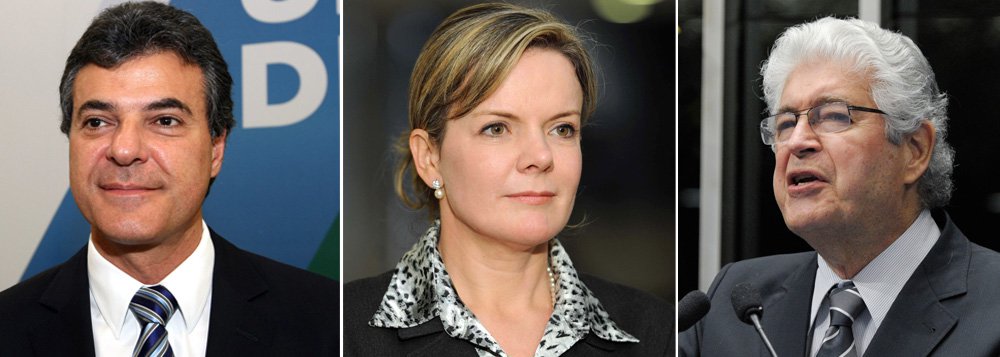 Segundo o Instituto Paraná Pesquisas, o governador tucano Beto Richa tem 39%, sendo seguido pela ministra da Casa Civil, Gleisi Hoffmann, com 24%, e pelo ex-governador e senador Roberto Requião (PMDB-PR), com 21% (Foto: Leonardo Attuch) Segundo o Instituto Paraná Pesquisas, o governador tucano Beto Richa tem 39%, sendo seguido pela ministra da Casa Civil, Gleisi Hoffmann, com 24%, e pelo ex-governador e senador Roberto Requião (PMDB-PR), com 21%