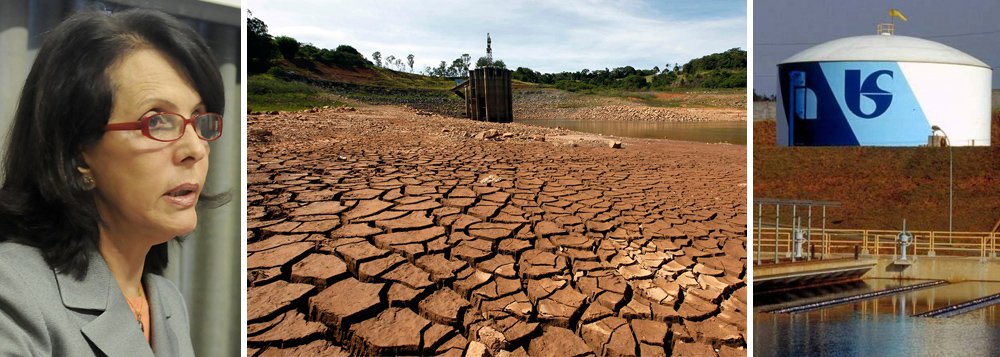 Hoje, nível de água do Sistema Cantareira o é de 24,6%; projeções da Sabesp foram feitas por obrigação do comitê técnico que acompanha a crise no reservatório, utilizando projeções mais pessimistas, com base em cenário de chuva escassa até o final do ano; em nota, porém, empresa presidida por Dilma Pena informou que, considerando um cenário mais positivo para chuvas, o chamado 'volume morto' "é suficiente para o abastecimento até março de 2015, no ponto alto do período das chuvas" (Foto: Gisele Federicce) Hoje, nível de água do Sistema Cantareira o é de 24,6%; projeções da Sabesp foram feitas por obrigação do comitê técnico que acompanha a crise no reservatório, utilizando projeções mais pessimistas, com base em cenário de chuva escassa até o final do ano; em nota, porém, empresa presidida por Dilma Pena informou que, considerando um cenário mais positivo para chuvas, o chamado 'volume morto' "é suficiente para o abastecimento até março de 2015, no ponto alto do período das chuvas"