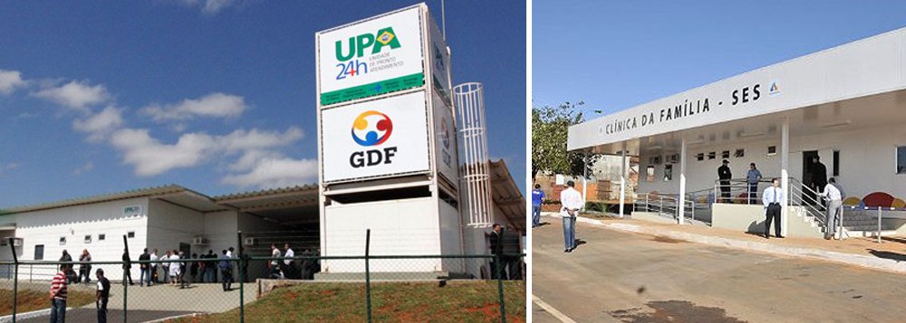 O governo do Distrito Federal realizou um total de mil obras para beneficiar a área de Saúde entre 2011 e 2013, que incluem desde inaugurações de mais centros de atendimento a reformas em 41 unidades, de acordo com balanço apresentado pela Secretaria de Saúde do DF; entre os avanços, destacam-se a inauguração de nove Clínicas da Família e quatro UPAs e reformas em 11 hospitais e em 30 UBS, como centros e postos rurais (Foto: Leonardo Lucena) O governo do Distrito Federal realizou um total de mil obras para beneficiar a área de Saúde entre 2011 e 2013, que incluem desde inaugurações de mais centros de atendimento a reformas em 41 unidades, de acordo com balanço apresentado pela Secretaria de Saúde do DF; entre os avanços, destacam-se a inauguração de nove Clínicas da Família e quatro UPAs e reformas em 11 hospitais e em 30 UBS, como centros e postos rurais
