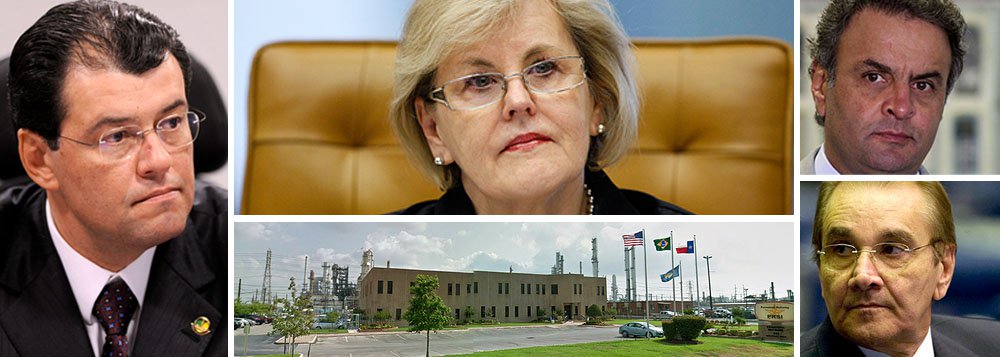 Caso a ministra Rosa Weber decida por uma investigação restrita à Petrobras, como quer a oposição, senadores governistas já articulam para levar o caso ao plenário do Supremo Tribunal Federal, sob argumento de intervenção indevida do Poder Judiciário no Legislativo; "Essa é uma questão regimental interna corporis, não constitucional, e a ministra deverá respeitar a autonomia do Senado", defende o líder do governo no Congresso, senador Eduardo Braga (PMDB); oposicionistas que lideram a criação da CPI, senadores Aécio Neves (PSDB) e Agripino Maia (DEM) alertam que não deixarão o tema esfriar; "Se o governo pensa que, com essas atitudes, vai encerrar o assunto, está errado", diz Maia (Foto: Gisele Federicce) Caso a ministra Rosa Weber decida por uma investigação restrita à Petrobras, como quer a oposição, senadores governistas já articulam para levar o caso ao plenário do Supremo Tribunal Federal, sob argumento de intervenção indevida do Poder Judiciário no Legislativo; "Essa é uma questão regimental interna corporis, não constitucional, e a ministra deverá respeitar a autonomia do Senado", defende o líder do governo no Congresso, senador Eduardo Braga (PMDB); oposicionistas que lideram a criação da CPI, senadores Aécio Neves (PSDB) e Agripino Maia (DEM) alertam que não deixarão o tema esfriar; "Se o governo pensa que, com essas atitudes, vai encerrar o assunto, está errado", diz Maia