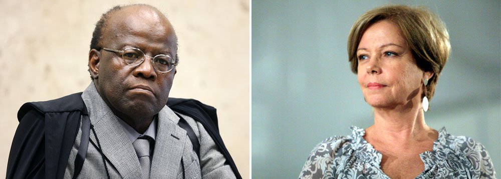 Colunista da Folha diz que reviravolta na AP 470 abre caminho para José Dirceu se livrar de condenação e para Joaquim Barbosa se lançar na política: “Como conviver como minoria num tribunal onde foi maioria? Pior: como deixar de presidir e passar a ser presidido justamente por Lewandowski em novembro?"; quer dizer que um presidente do STF não pode perder um julgamento? é ou não o cúmulo da cara de pau? (Foto: Roberta Namour) Colunista da Folha diz que reviravolta na AP 470 abre caminho para José Dirceu se livrar de condenação e para Joaquim Barbosa se lançar na política: “Como conviver como minoria num tribunal onde foi maioria? Pior: como deixar de presidir e passar a ser presidido justamente por Lewandowski em novembro?"; quer dizer que um presidente do STF não pode perder um julgamento? é ou não o cúmulo da cara de pau?