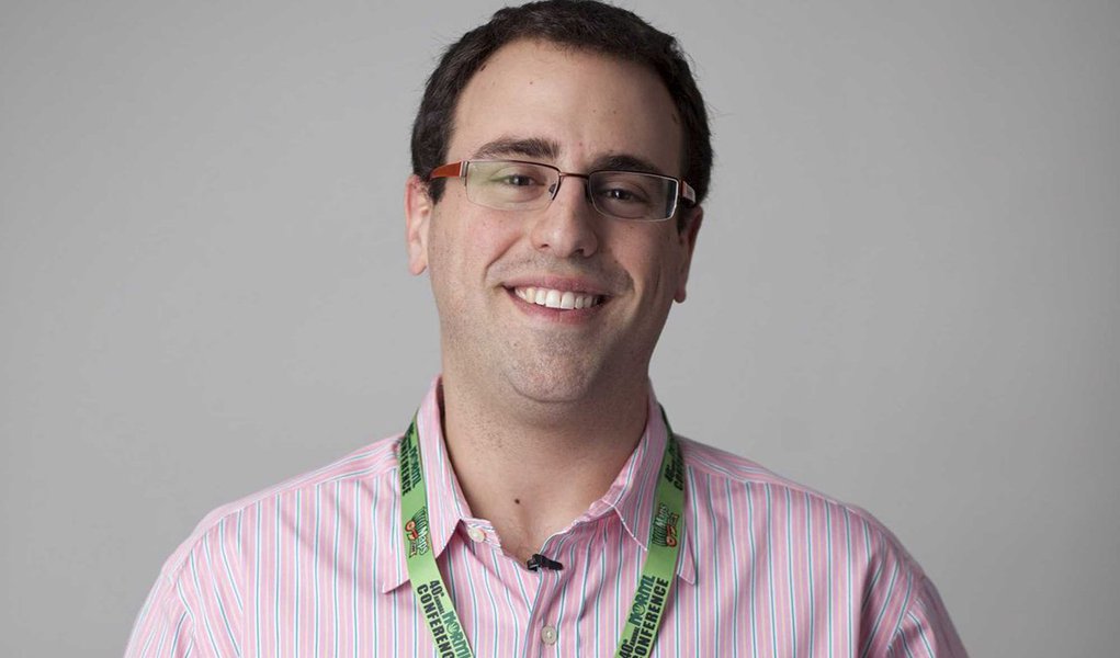No ramo desde 2007, Justin Hartfield, fundador do Weedmaps.com, pretende se tornar o Philip Morris da indústria americana da planta, quando ela for legalizada nos Estados Unidos; ele investe hoje em algumas das principais empresas de tecnologia da maconha; "a proibição está prestes a acabar", anuncia (Foto: Gisele Federicce) No ramo desde 2007, Justin Hartfield, fundador do Weedmaps.com, pretende se tornar o Philip Morris da indústria americana da planta, quando ela for legalizada nos Estados Unidos; ele investe hoje em algumas das principais empresas de tecnologia da maconha; "a proibição está prestes a acabar", anuncia