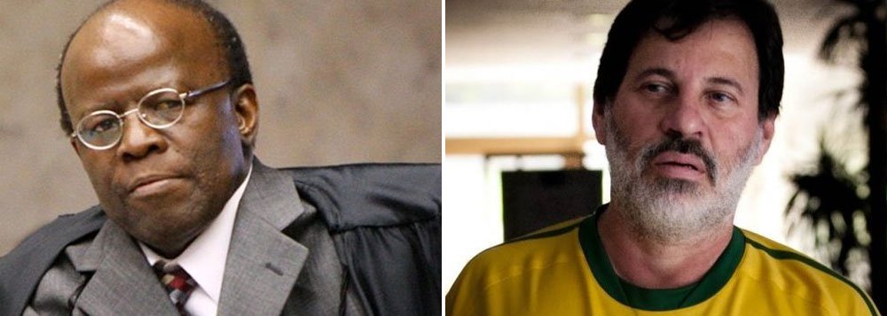 No dia em que o STF anulou a condenação por quadrilha, garantindo a diversos réus, incluindo Delúbio Soares, o direito ao semiaberto, juiz Bruno Ribeiro, que é filho de um dirigente do PSDB e ligado a Joaquim Barbosa, manda o ex-tesoureiro do PT de volta para o regime fechado, passando por cima da suprema corte; o motivo: uma feijoada não comprovada; "revoltante" resume Luiz Eduardo Greenhalgh
(Foto: Valter Lima)
No dia em que o STF anulou a condenação por quadrilha, garantindo a diversos réus, incluindo Delúbio Soares, o direito ao semiaberto, juiz Bruno Ribeiro, que é filho de um dirigente do PSDB e ligado a Joaquim Barbosa, manda o ex-tesoureiro do PT de volta para o regime fechado, passando por cima da suprema corte; o motivo: uma feijoada não comprovada; "revoltante" resume Luiz Eduardo Greenhalgh