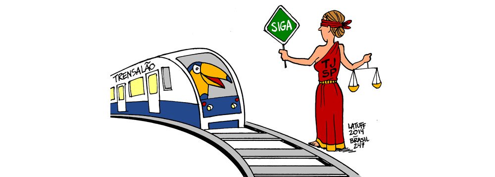 Na charge de Carlos Latuff, tucanos e funcionários públicos ficam livres no esquema de cartel e propina no metrô durante governos do PSDB ao terem denúncia rejeitada pela Justiça paulista (Foto: Gisele Federicce) www.brasil247.com - Na charge de Carlos Latuff, tucanos e funcionários públicos ficam livres no esquema de cartel e propina no metrô durante governos do PSDB ao terem denúncia rejeitada pela Justiça paulista