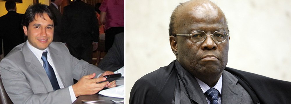 Jornalista Felipe Recondo, a quem o presidente do Supremo, Joaquim Barbosa, mandou "chafurdar no lixo", afirma que o ministro calculou as penas dos condenados na Ação Penal 470 para que, uma vez confirmado o crime de formação de quadrilha, todos fossem colocados no regime fechado; por isso, reação tão desmedida na sessão da quinta (Foto: Valter Lima) Jornalista Felipe Recondo, a quem o presidente do Supremo, Joaquim Barbosa, mandou "chafurdar no lixo", afirma que o ministro calculou as penas dos condenados na Ação Penal 470 para que, uma vez confirmado o crime de formação de quadrilha, todos fossem colocados no regime fechado; por isso, reação tão desmedida na sessão da quinta