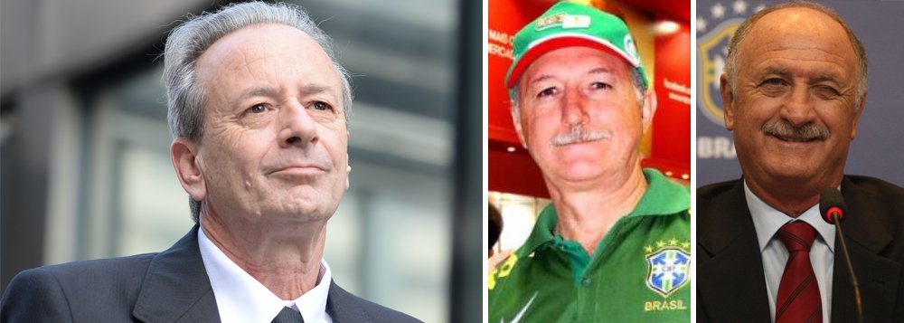 Um sósia de Felipe Scolari, treinador da Seleção Brasileira, Vladimir Palomo conversou com o colunista Mario Sergio Conti como se fosse o próprio Felipão, em um bate-papo registrado pelo jornalista em sua coluna publicada nas versões online dos jornais O Globo e Folha de S. Paulo; na "entrevista", o sósia falou sobre a seleção, os aeroportos e o jogo com o México, mas no final entregou um cartão ao jornalista com sua identidade real, mas Conti não percebeu; Folha e O Globo emitiram notas com pedidos de desculpas; caso virou piada global (Foto: Valter Lima) Um sósia de Felipe Scolari, treinador da Seleção Brasileira, Vladimir Palomo conversou com o colunista Mario Sergio Conti como se fosse o próprio Felipão, em um bate-papo registrado pelo jornalista em sua coluna publicada nas versões online dos jornais O Globo e Folha de S. Paulo; na "entrevista", o sósia falou sobre a seleção, os aeroportos e o jogo com o México, mas no final entregou um cartão ao jornalista com sua identidade real, mas Conti não percebeu; Folha e O Globo emitiram notas com pedidos de desculpas; caso virou piada global