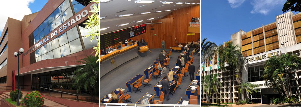 A pedido do Ministério Público Estadual, foi suspensa a eficácia de dispositivo de lei que permitia concessão de benefício salarial a servidor público efetivo que tivesse cumprido mandato de vereador em Goiânia; a decisão da Corte Especial, unânime, seguiu voto do relator, desembargador Fausto Moreira Diniz, que alegou riscos de prejuízo ao erário municipal; entre outras alegações, MP citou que o artigo na lei viola o princípio constitucional da razoabilidade, pois cogita a equiparação legislativa de atividades de natureza diversa da administrativa (Foto: Realle Palazzo-Martini) A pedido do Ministério Público Estadual, foi suspensa a eficácia de dispositivo de lei que permitia concessão de benefício salarial a servidor público efetivo que tivesse cumprido mandato de vereador em Goiânia; a decisão da Corte Especial, unânime, seguiu voto do relator, desembargador Fausto Moreira Diniz, que alegou riscos de prejuízo ao erário municipal; entre outras alegações, MP citou que o artigo na lei viola o princípio constitucional da razoabilidade, pois cogita a equiparação legislativa de atividades de natureza diversa da administrativa