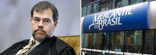 Banco Mercantil do Brasil concedeu desconto nos juros dos dois empréstimos feitos pelo ministro do STF, em 2011, de um total de R$ 1,4 milhão, o que assegurou uma economia de R$ 636 mil. Desde que assumiu a cadeira no Supremo, em 2009, ele é relator dos processos da instituição (Foto: Roberta Namour) Banco Mercantil do Brasil concedeu desconto nos juros dos dois empréstimos feitos pelo ministro do STF, em 2011, de um total de R$ 1,4 milhão, o que assegurou uma economia de R$ 636 mil. Desde que assumiu a cadeira no Supremo, em 2009, ele é relator dos processos da instituição
