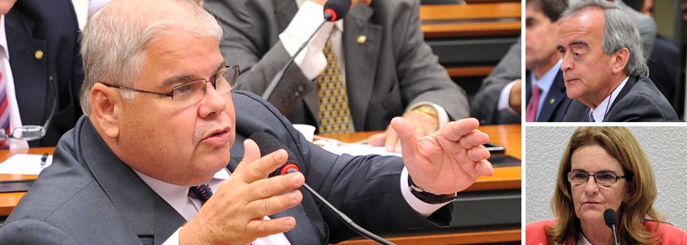 O vice-líder do PMDB na Câmara, deputado Lúcio Vieira Lima, não ficou satisfeito com as explicações da presidente da Petrobras, Graça Foster, e do ex-diretor da companhia Nestor Cerveró sobre a compra da refinaria de Pasadena; depois de audiência com Ceveró na Câmara ontem (16), Lúcio afirmou que a instalação da CPI da Petrobras "é cada vez mais urgente"; "Ele não se esforçou em explicar as dúvidas, ao contrário, deu explicações mais duvidosas, parecendo que estava a serviço do governo" (Foto: Romulo Faro) O vice-líder do PMDB na Câmara, deputado Lúcio Vieira Lima, não ficou satisfeito com as explicações da presidente da Petrobras, Graça Foster, e do ex-diretor da companhia Nestor Cerveró sobre a compra da refinaria de Pasadena; depois de audiência com Ceveró na Câmara ontem (16), Lúcio afirmou que a instalação da CPI da Petrobras "é cada vez mais urgente"; "Ele não se esforçou em explicar as dúvidas, ao contrário, deu explicações mais duvidosas, parecendo que estava a serviço do governo"