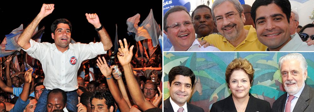 Prefeito de Salvador carrega nas costas o fardo da pressão do PSDB, principal aliado do DEM, e dos seus próprios correligionários, para que sua decisão seja a de apontar Paulo Souto como candidato a governador e empurrar o peemedebista Geddel Vieira Lima para candidato a senador ou para ruptura da aliança que nasceu em 2012, quando se elegeu contra o PT com apoio do PMDB; mas o Bahia 247 foi a campo e apurou que não é esta a tendência; para os que ainda apostam no carlismo, ACM Neto não fará como o avô, que apontava os candidatos a prefeituras de todo o interior e ao governo do estado ao seu bel prazer (Foto: Romulo Faro) Prefeito de Salvador carrega nas costas o fardo da pressão do PSDB, principal aliado do DEM, e dos seus próprios correligionários, para que sua decisão seja a de apontar Paulo Souto como candidato a governador e empurrar o peemedebista Geddel Vieira Lima para candidato a senador ou para ruptura da aliança que nasceu em 2012, quando se elegeu contra o PT com apoio do PMDB; mas o Bahia 247 foi a campo e apurou que não é esta a tendência; para os que ainda apostam no carlismo, ACM Neto não fará como o avô, que apontava os candidatos a prefeituras de todo o interior e ao governo do estado ao seu bel prazer